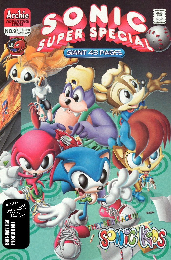 Sonic - Archie Adventure Series (Special) 1999a  Comic cover page